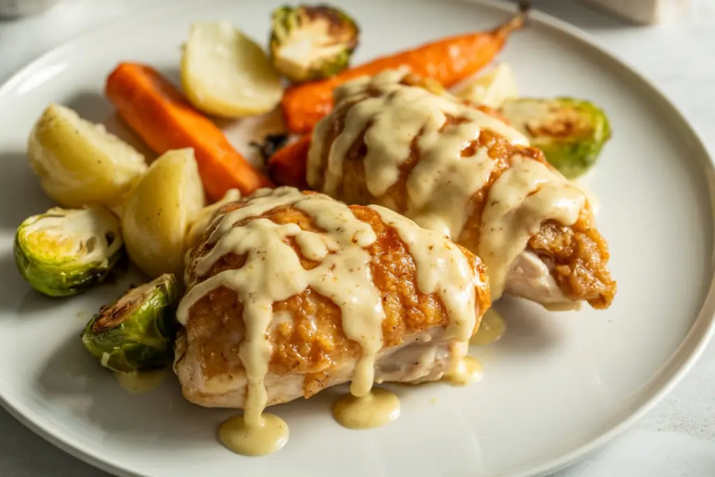 Healthy Garlic Parmesan Chicken