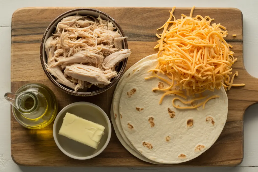Chicken Quesadilla Recipe: Easy Weeknight Dinner! 2 Ingredients for the Best Chicken Quesadilla