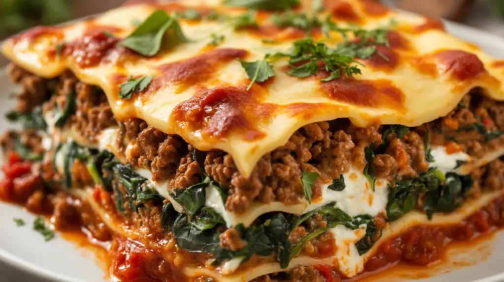The Best Classic Lasagne Recipe 8 Spinach Lasagna