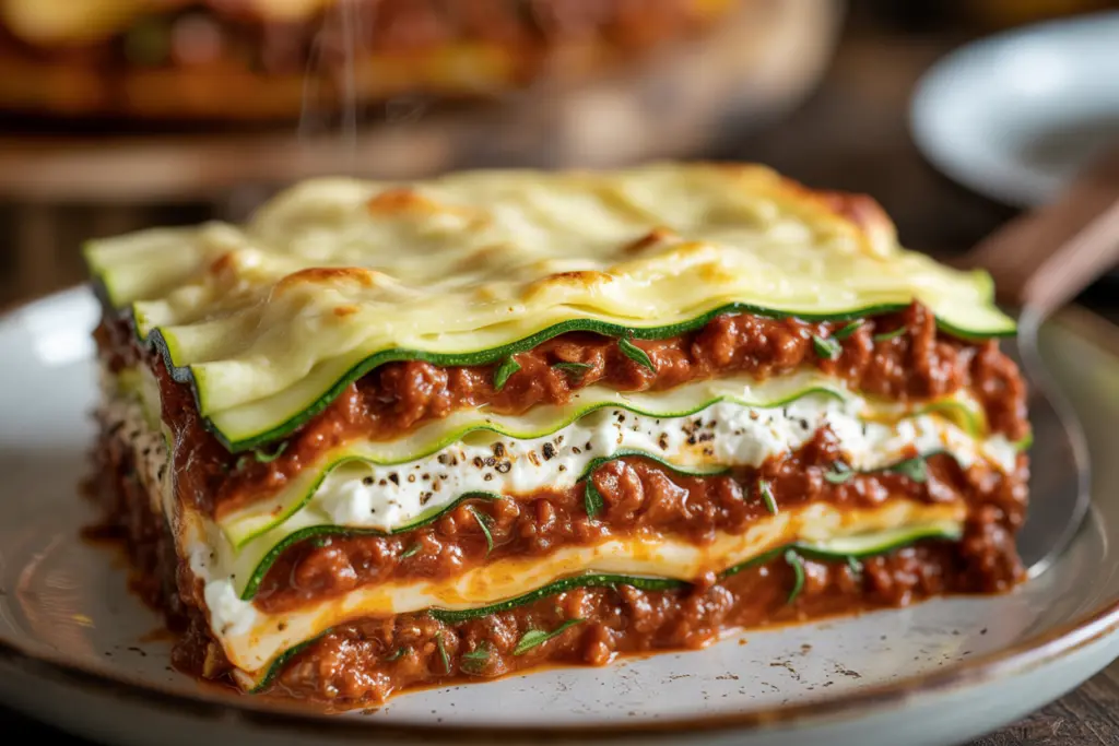 Zucchini Lasagna (Low-Carb)