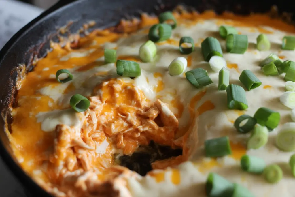 slow cooker buffalo chicken dip
