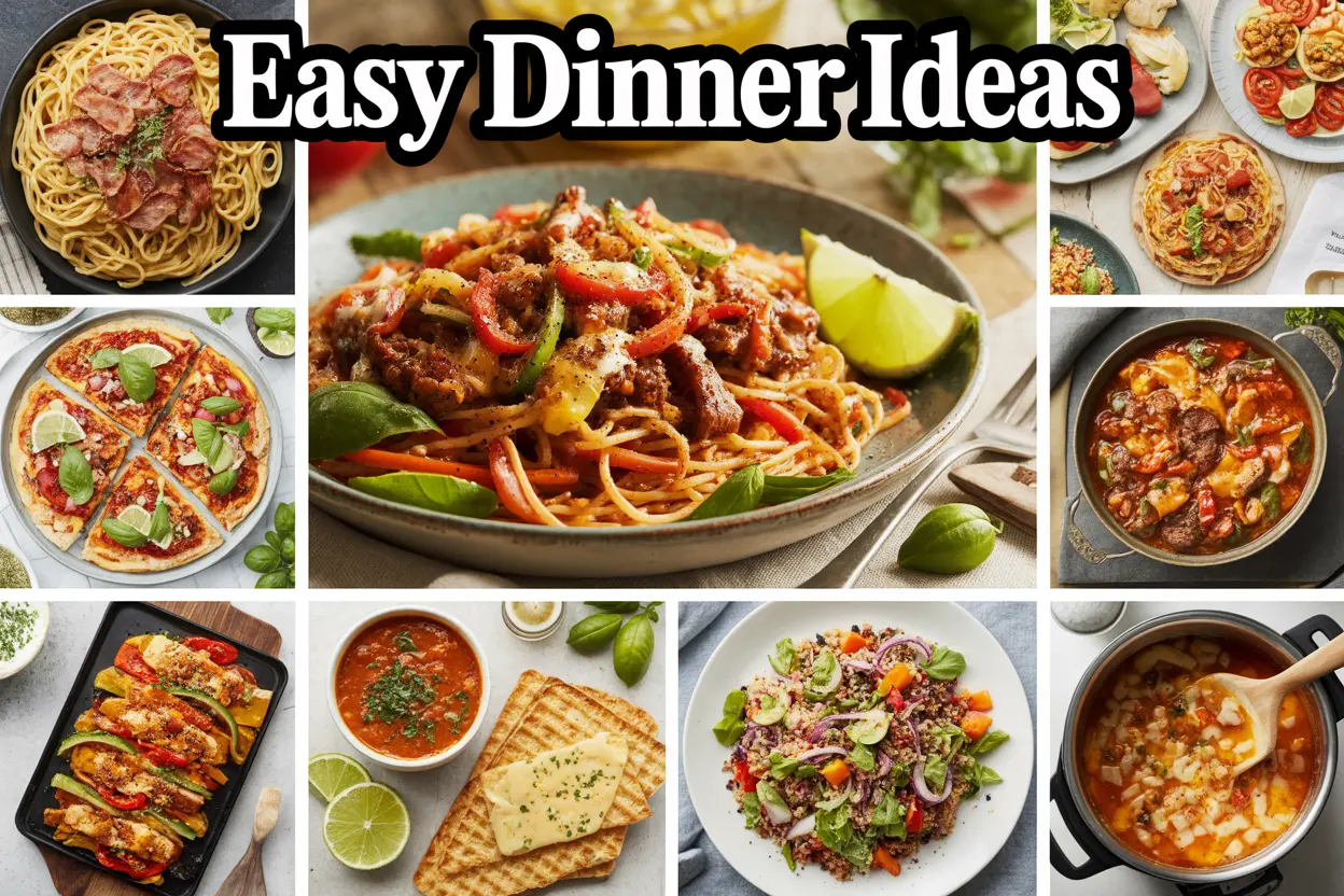 10 Easy Dinner Ideas Everyone Will Love!