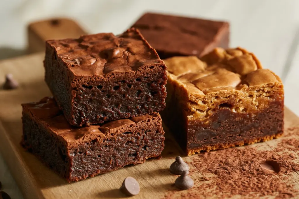3 Types Of Brownies