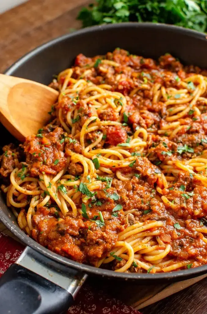 spaghetti bolognese recipe easy