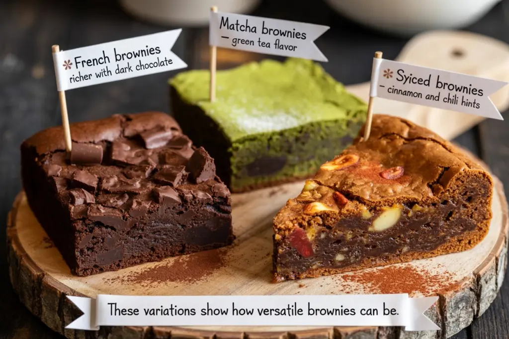 International Twists on Brownies