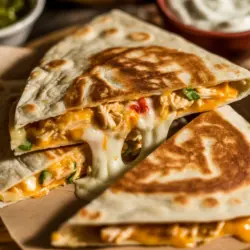 Chicken Quesadilla Recipe: Easy Weeknight Dinner! 4 Chicken Quesadilla Recipe card