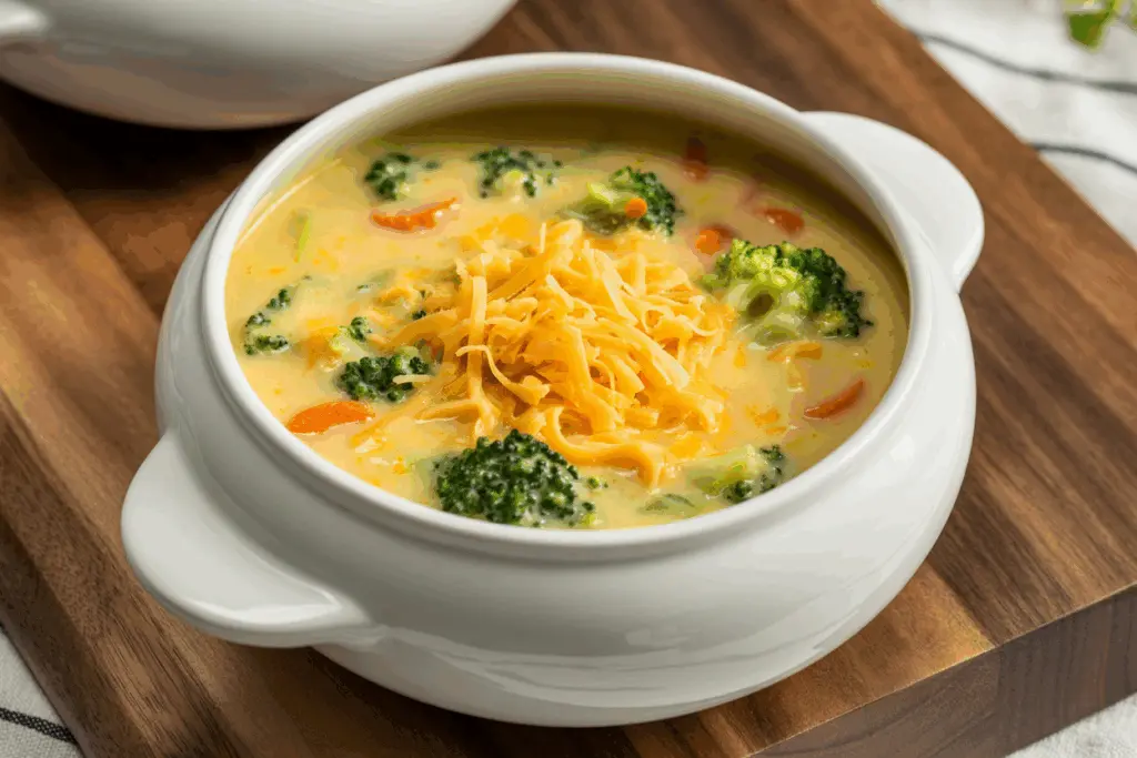 The Best Broccoli Cheddar Soup Ever