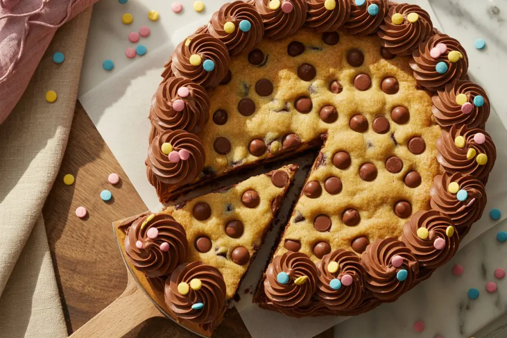 Decorating your cookie cake