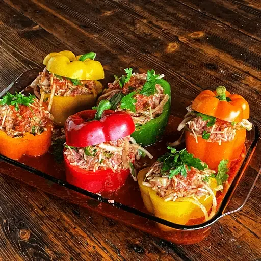 Stuffed Bell Pepper Recipe 3 stuffed green pepper recipe