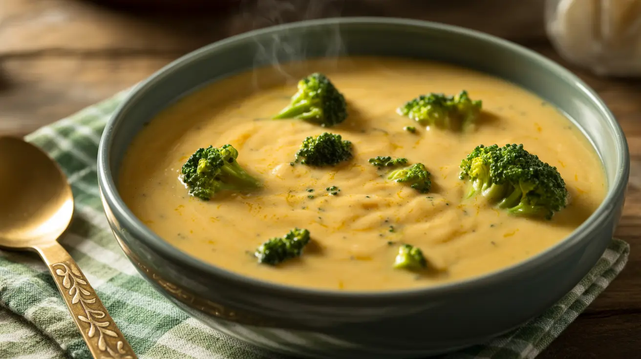 Broccoli Cheese Soup Recipe | Step-by-Step Guide