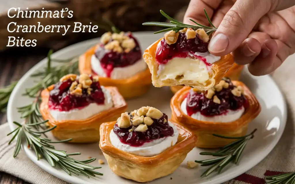Cranberry Brie Bites Recipe-The Best Holiday Appetizers