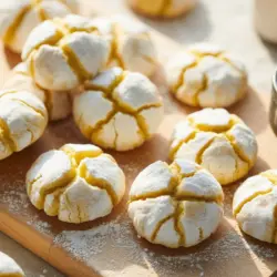 Sourdough Discard Lemon Crinkle Cookies Recipe: 24 Zesty to Try! 2 Sourdough Discard Lemon Crinkle Cookies