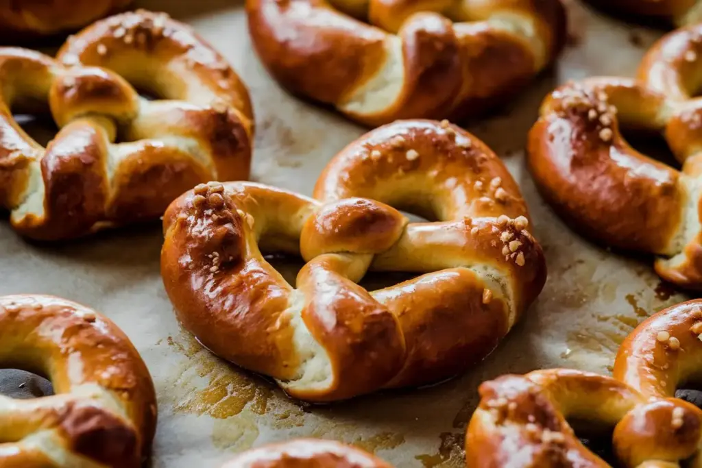 Soft and Chewy Sourdough Pretzel Bites 5 Sourdough discard Pretzel Bites Recipe