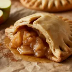 Quick & Easy Sourdough Apple Hand Pies recipe card