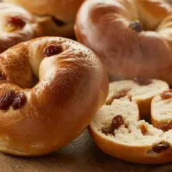 Sourdough Cinnamon Raisin Bagels – Recipe Card