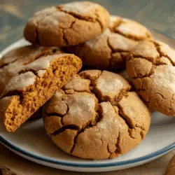 Sourdough Discard Molasses Cookies recipe card