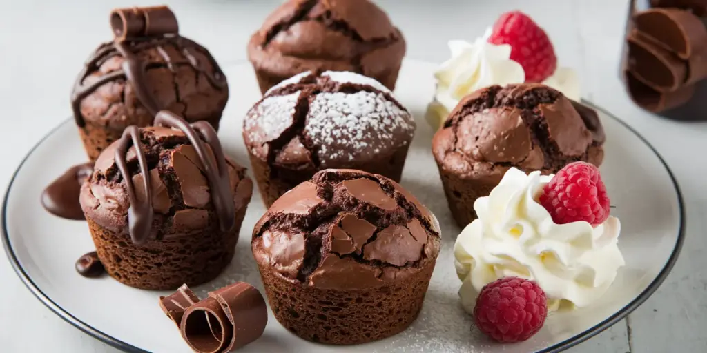 Sourdough Discard Double Chocolate Muffins Recipe 6 Double Chocolate Muffins recipe