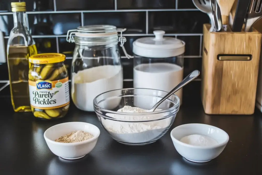  Sourdough Fried Pickles