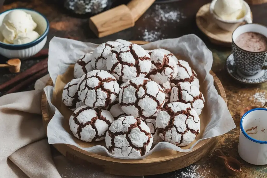 Chocolatey, Fudgy Sourdough Crinkle Cookies: The Ultimate Sweet Treat! 4 chocolate crackle recipe