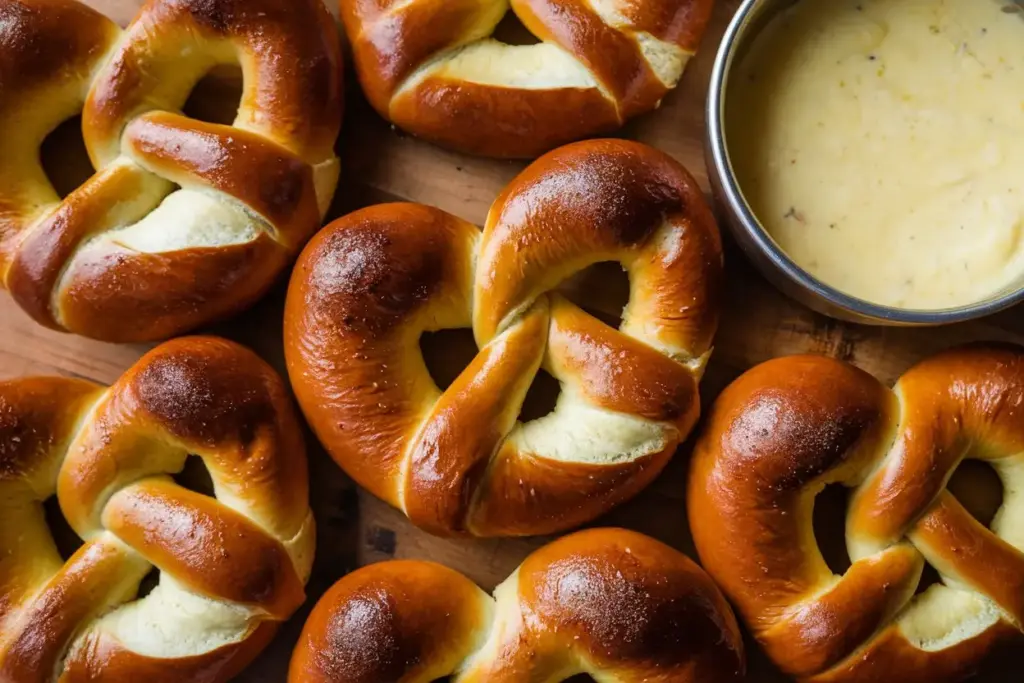 Soft and Chewy Sourdough Pretzel Bites 6 Sourdough Pretzel Bites