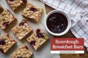 Sourdough Breakfast Oatmeal Jam Bars: A Hearty, Sweet Start to Your Day!