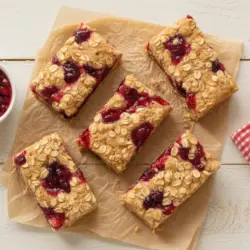 Sourdough Breakfast Oatmeal Jam Bars: A Hearty, Sweet Start to Your Day! 2 Sourdough Breakfast Oatmeal Jam Bars recipe card