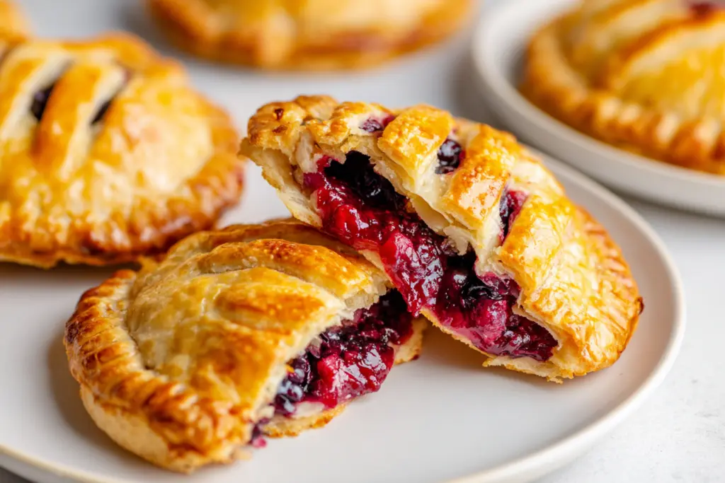 Mixed Berry Sourdough Discard Hand Pies