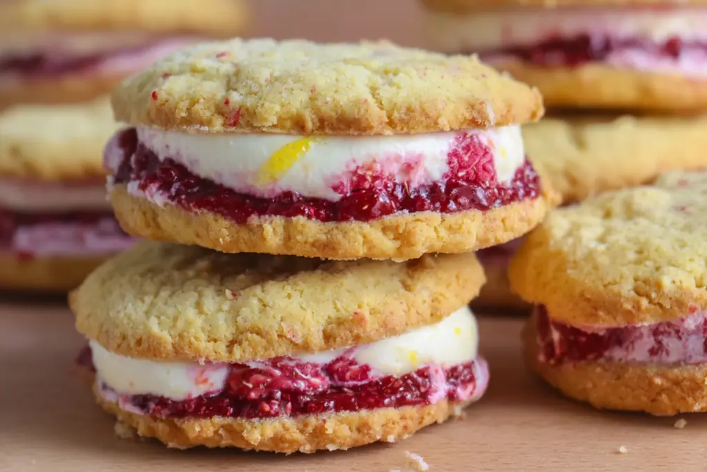 Berry Lemon Cookie Pies