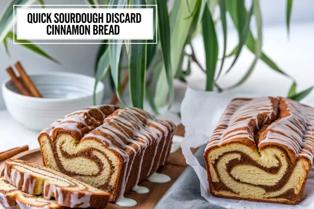Quick Sourdough Discard Cinnamon Bread Recipe