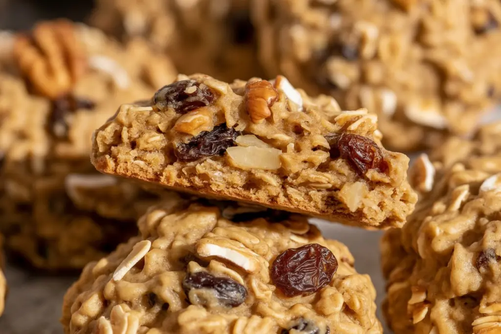 Sourdough Discard Banana Cookies 8 Sourdough Discard Oatmeal Raisin Coconut Banana Cookies