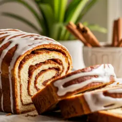 Quick Sourdough Discard Cinnamon Bread recipe card