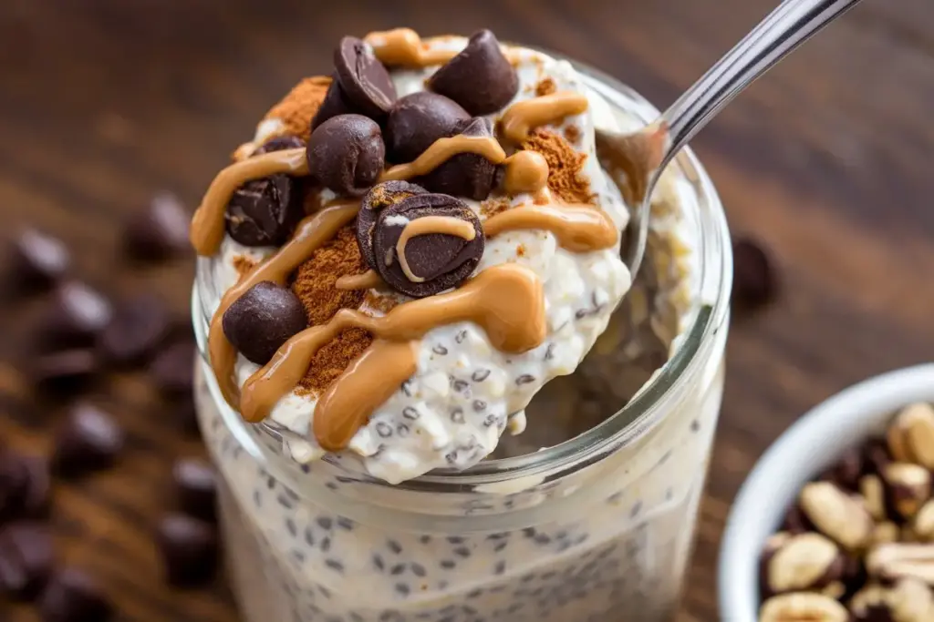 Vanilla Coffee Overnight Oats for the Ultimate Breakfast Boost! 6 overnight oats recipe