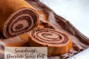 Delicious & Guilt-Free Sourdough Chocolate Swiss Roll
