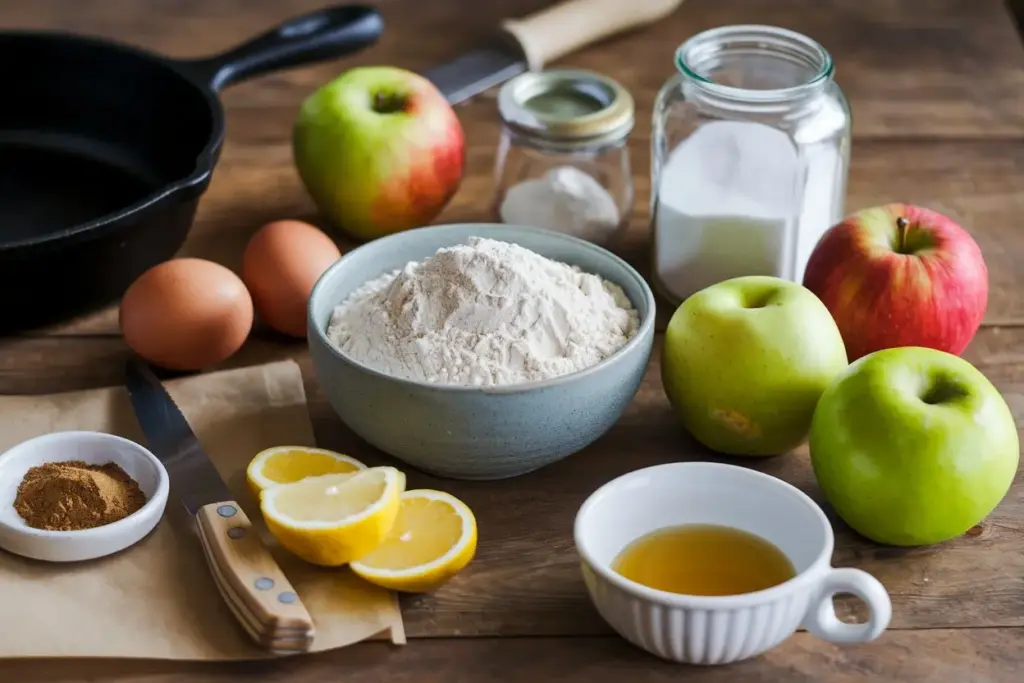 Rustic Sourdough Apple Skillet Cake: A Cozy Treat for Any Occasion 2 Sourdough Apple Skillet Cake