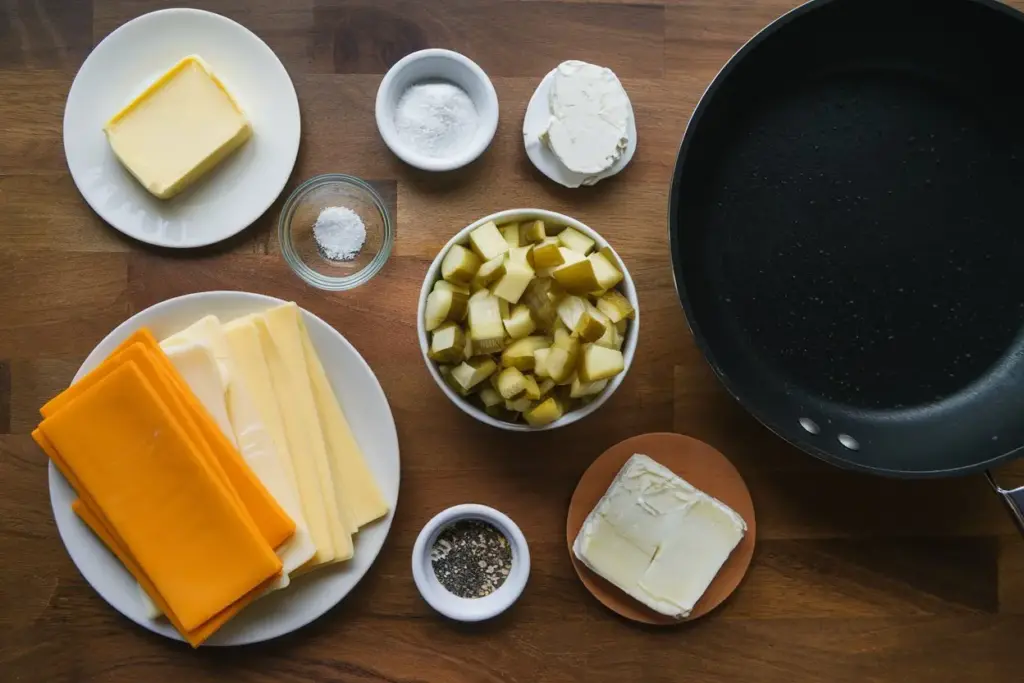 Dill Pickle Grilled Cheese