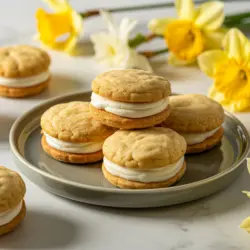 Sourdough Discard Lemon Cookie Pies recipe card
