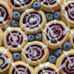 Sourdough Blueberry Sweet Rolls RECIPE CARD