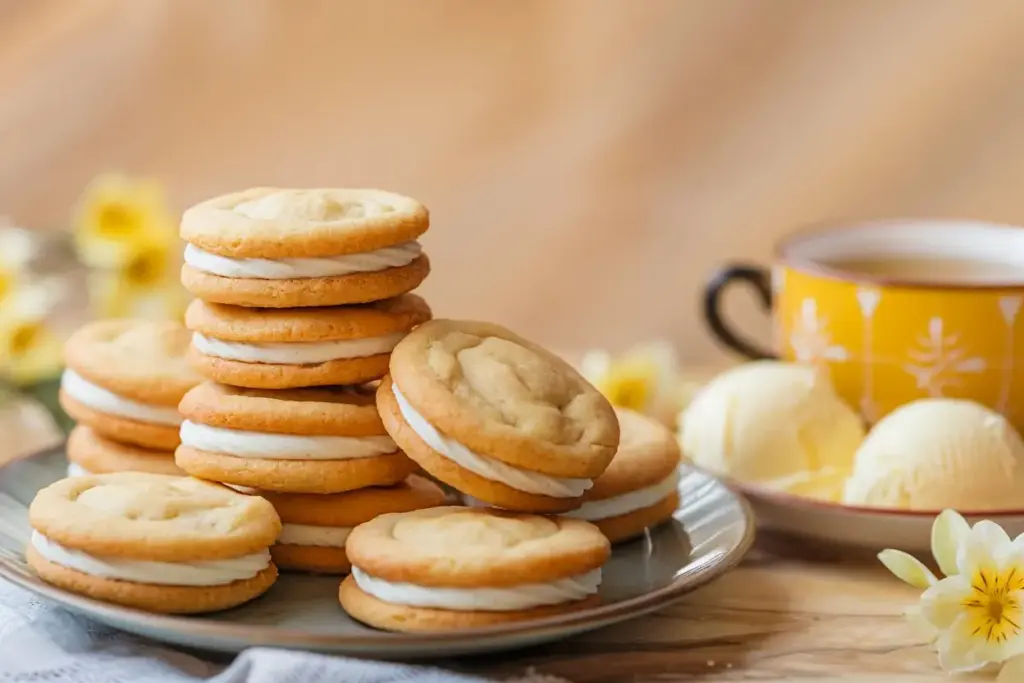Sourdough discard Lemon Cookie Pies