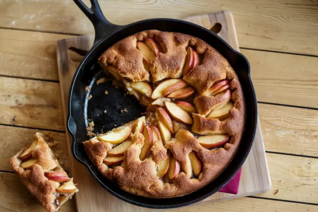 Rustic Sourdough Apple Skillet Cake: A Cozy Treat for Any Occasion 3 sourdough apple cake