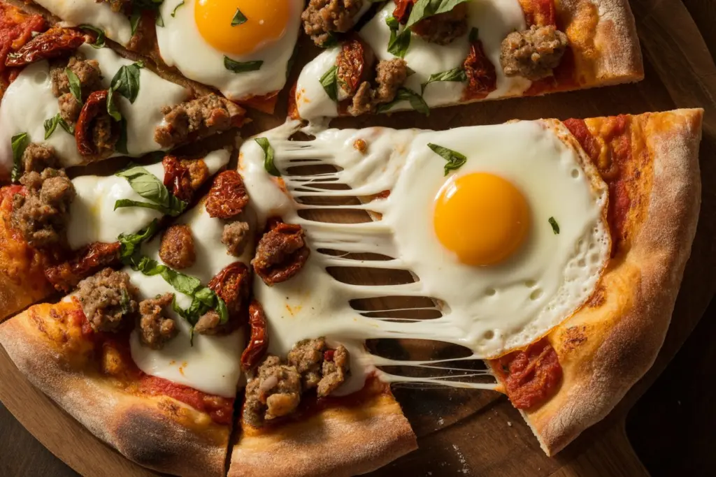 Italian-Style Breakfast Pizza