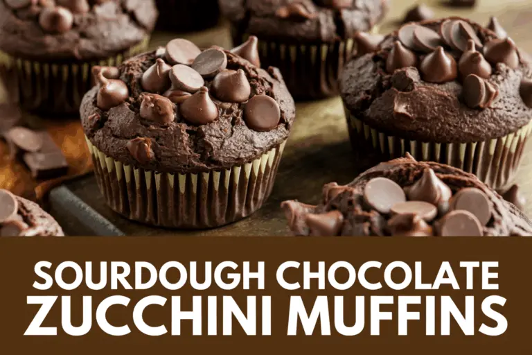 Moist Sourdough Chocolate Zucchini Muffins: A Decadent, Veggie-Packed Treat
