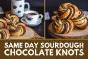 Sourdough Chocolate Knots
