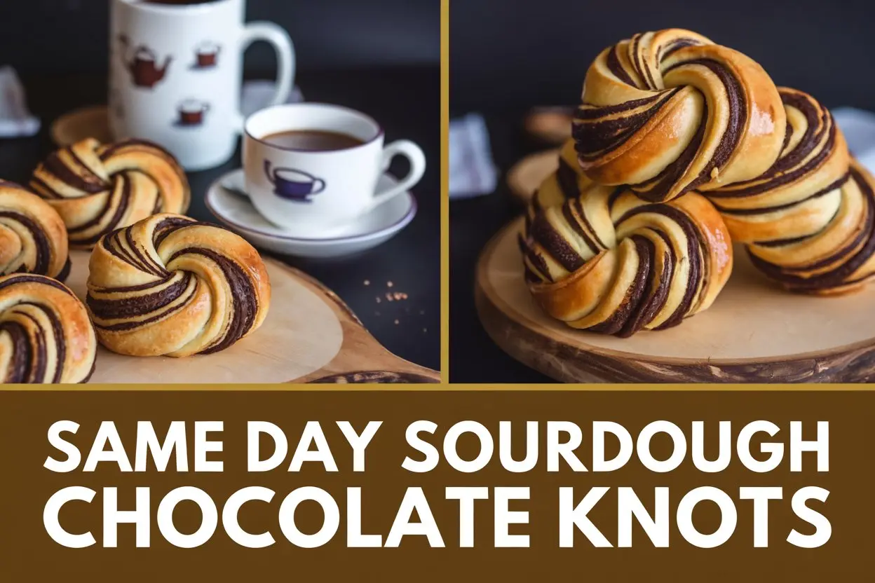 Same Day Sourdough Chocolate Knots Recipe: A Delicious Treat You Can Make Today!