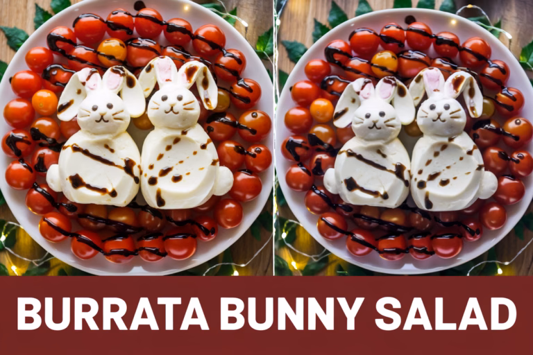 Whimsical Burrata Bunny Salad Recipe: A Delightful and Elegant Dish