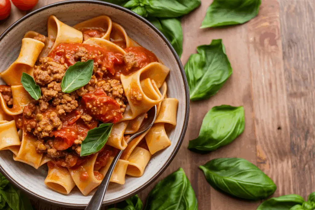 italian drunken noodles
