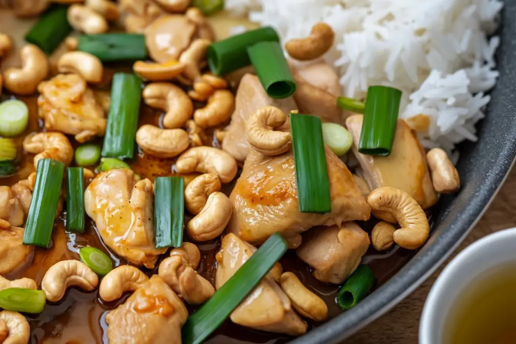 Savory Cashew Chicken Stir-Fry 4 cashew chicken stir fry