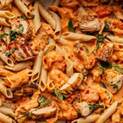 chicken mozzarella pasta