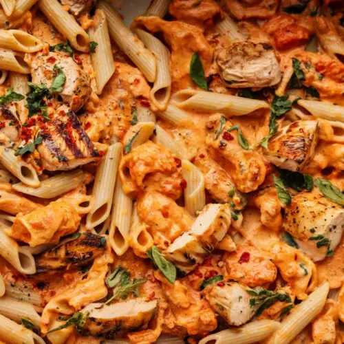 chicken mozzarella pasta
