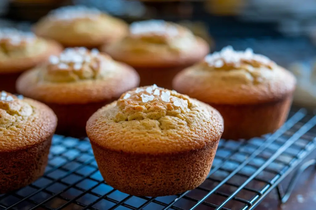 Soft Banana Sourdough Muffins 3 banana sourdough muffins