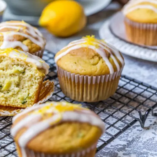 lemon zucchini muffins